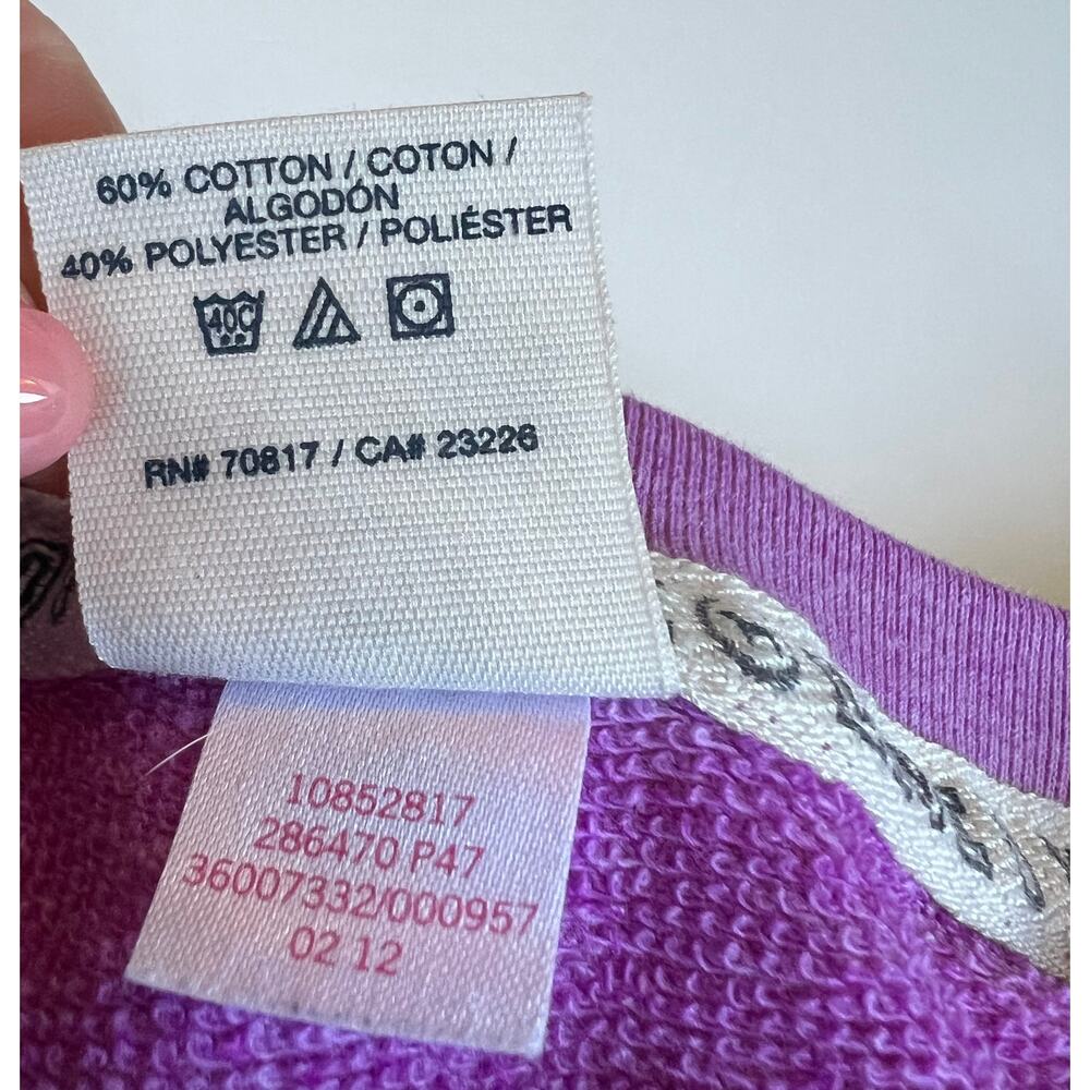 PINK Victoria's Secret Eighty Six Purple Sweatshirt - Picture 12 of 13